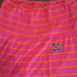 Twiggy London strapless dress (long)